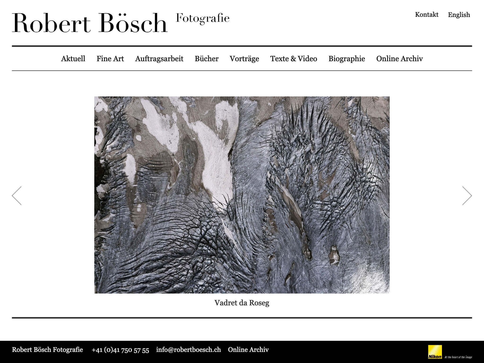 Webdesign - Robert Bösch