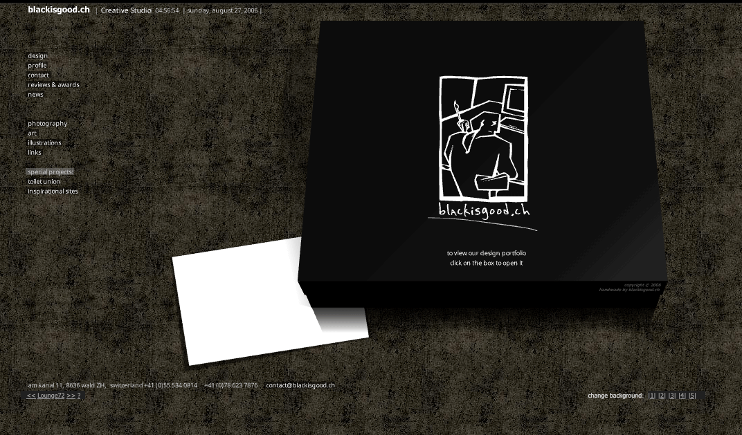 Webdesign - blackisgood v3